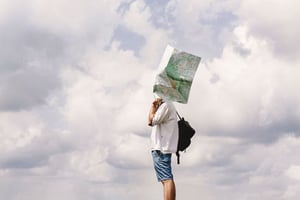 lost on the map
