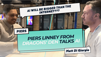 Piers Linney (Dragons' Den) Visits Our EU Offices, Talks Rise of AI