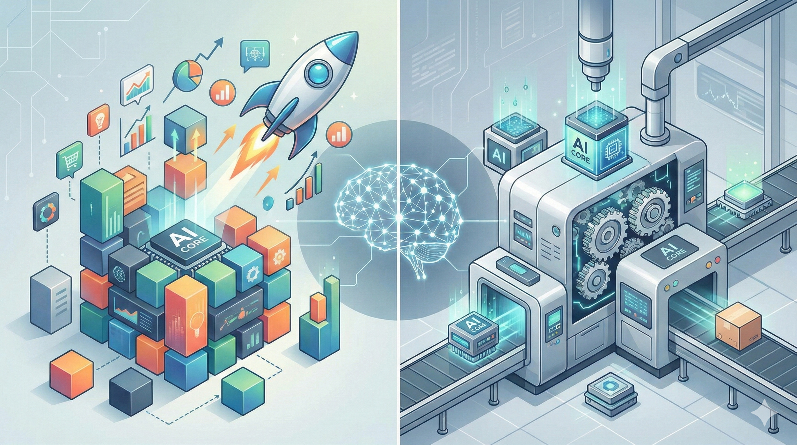 AI Native vs AI-Adopting - Why the Same Technology Is Driving Very Different Growth Stories